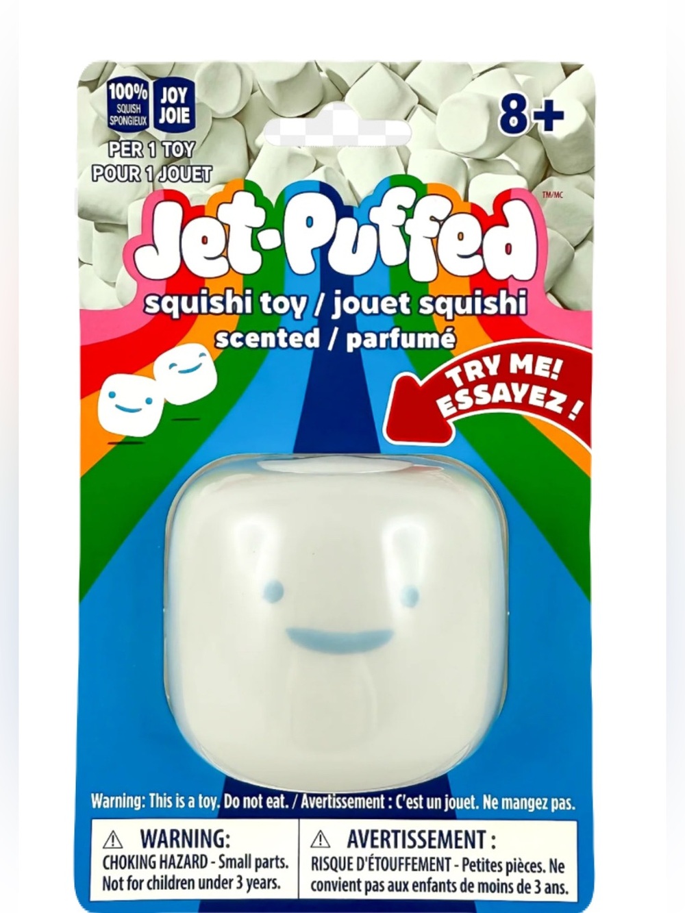 Jet-Puffed Marshmallow Scented Squishy Toy NEW